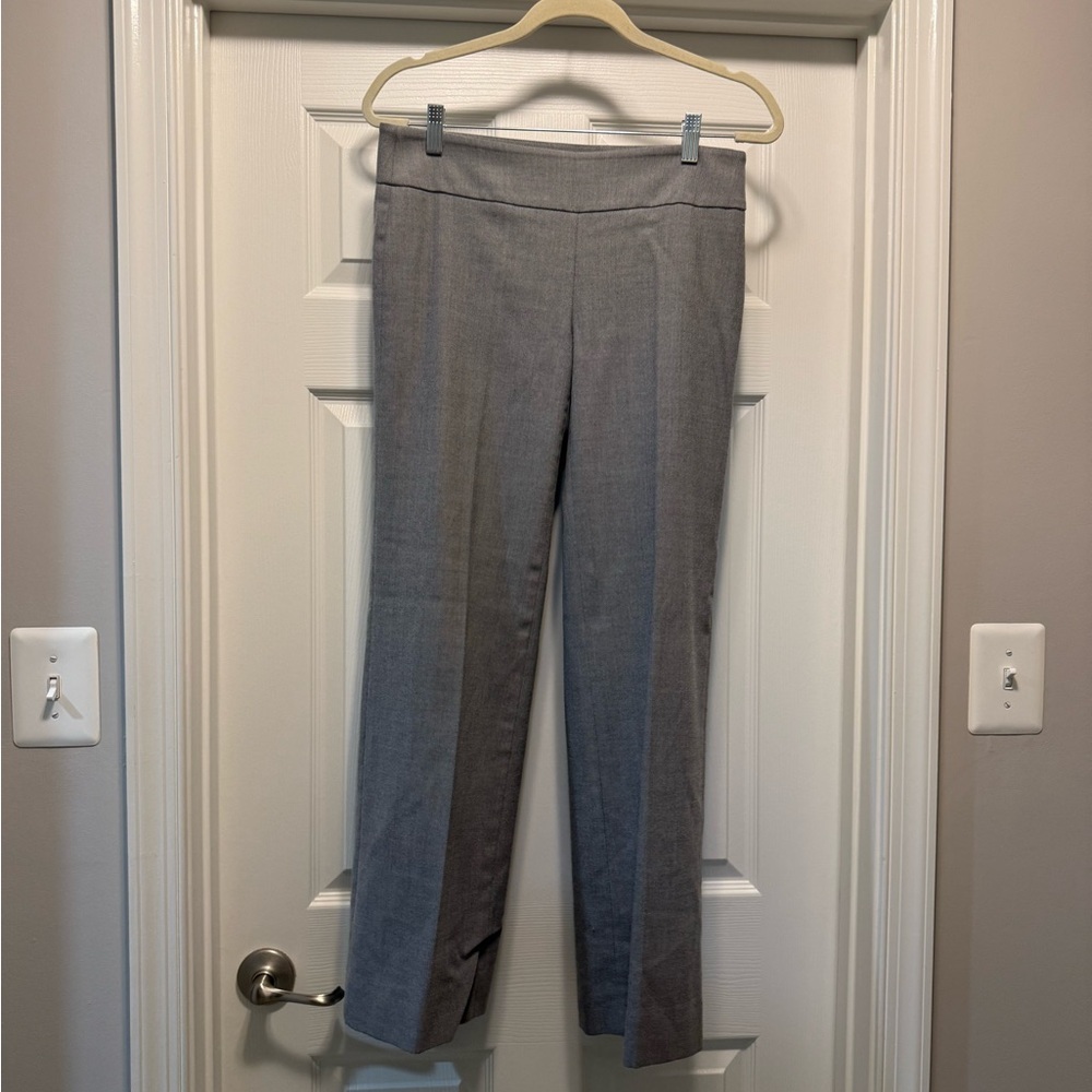 Ann Taylor Gray Cropped Ankle Pants